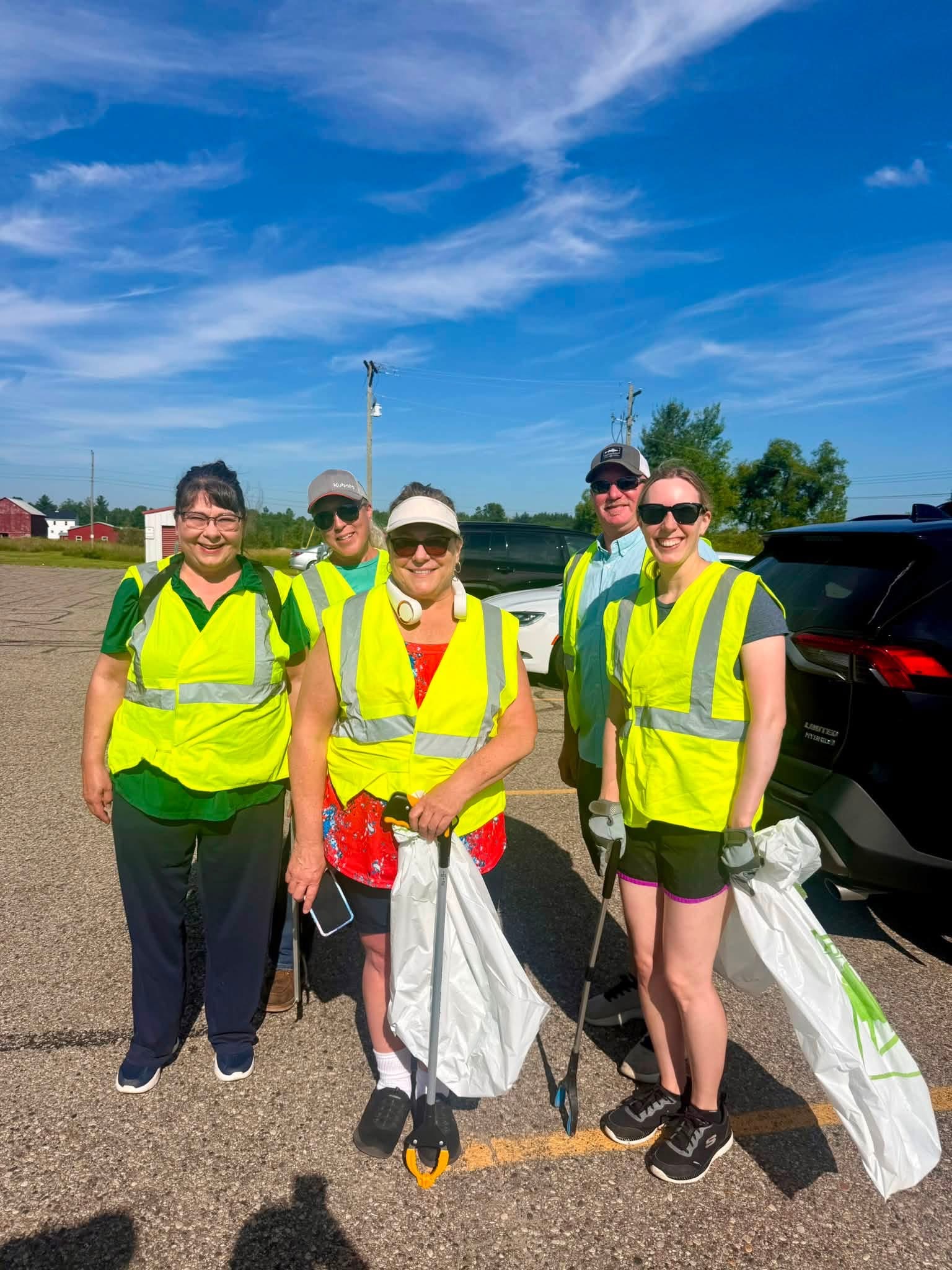 WCAR Mecosta County Road Cleanup